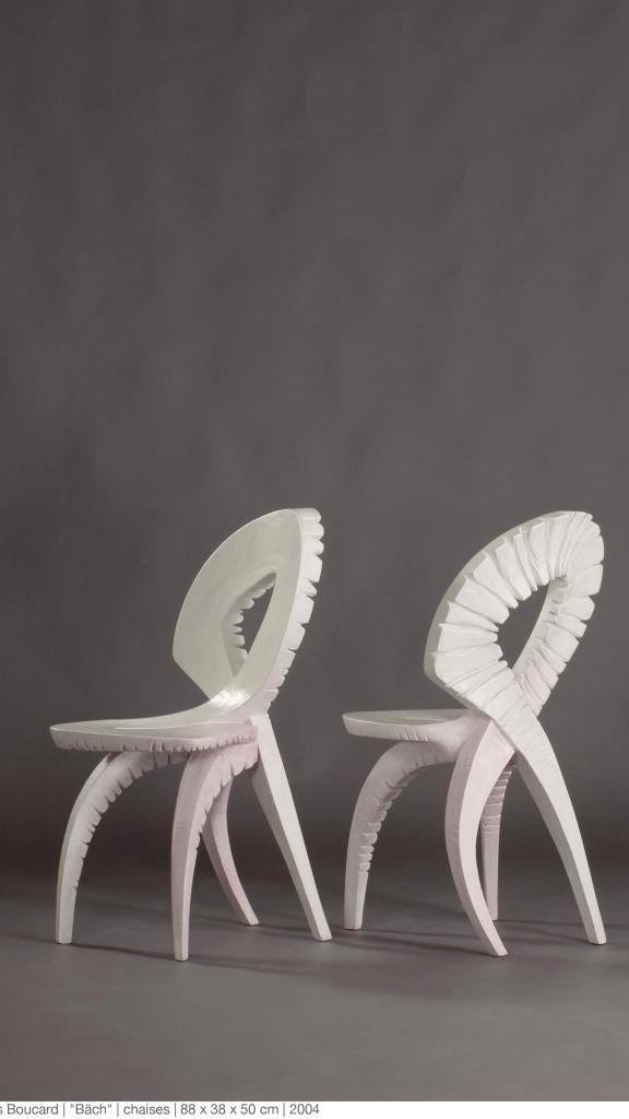 "Bäch" | paire de chaises | 88 x 38 x 50 cm | 2004